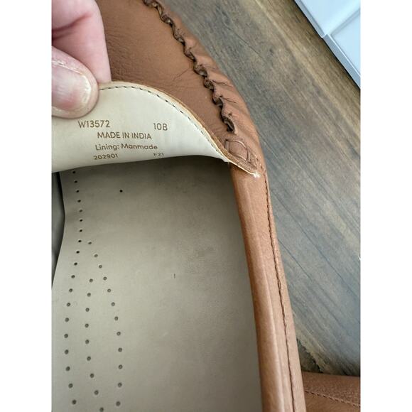 COLE HAAN Evelyn Driver Loafer Women's Size US 10 Pecan Leather - Picture 6 of 7